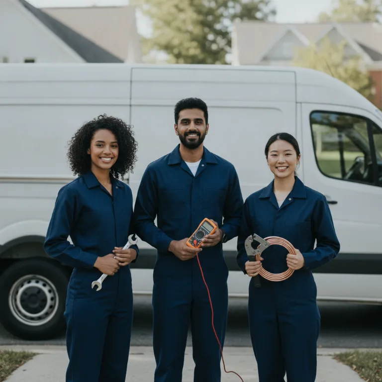 HVAC team in Mascouche